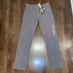 AEO gray chino pants